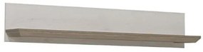 Polita Albertta, 1450 x 221 x 256 mm., Stejar alb &amp; Stejar Nelson