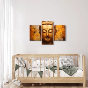 Tablou - Buddha, pictură în ulei (90x60 cm)