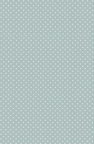 Colorat White Dots Față de masă de hârtie gri 120x180 cm