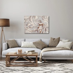 Tablou - Zeița motiv floral (70x50 cm)