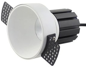 Spot LED incastrabil Trimless alb 9W 3000K