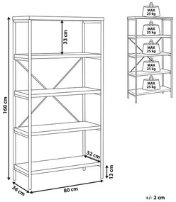 Raft Barell 5P (lemn închis). Promo -50%. 1009346