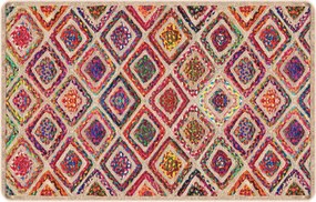 vidaXL Covor lavabil, multicolor, 190x300 cm