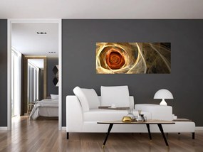 Tablou - Trandafir sufletului artistic (120x50 cm)