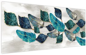 Tablou - Ilustrație pană (120x50 cm)