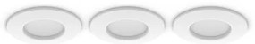 SET 3x corp de iluminat LED RGBW dimabil pentru baie Philips Hue SLIM LED/8,3W/230V