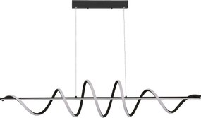 Zuma Line MS902-BK - Lustru LED suspendat pe cablu ESERO LED/60W/230V, negru