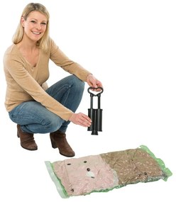 Set 5 saci depozitare vid şi pompă Wenko