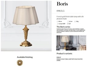 Veioza, Lampa de masa LUX realizata manual, Boris