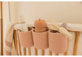 Set de organizatoare pentru pătuț 32 cm Bobby Vintage Nude – Lorena Canals