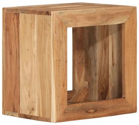 337837 vidaXL Taburet, 40x30x40 cm, lemn masiv de acacia