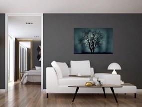 Tablou copaci în eclipsă (90x60 cm)