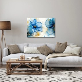 Tablou - Floral, pictură cu cerneală (70x50 cm)