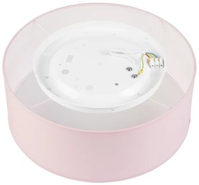 Plafonieră SIRJA PASTEL 1xE27/60W/230V d. 35 cm roz