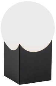 Lampa de masa minimalista AUSTIN negru/alb