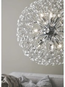 Lustră de cristal pe cablu Markslöjd 108101 BOLID 9xG9/20W/230V