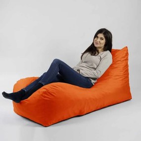Fotoliu Looloop Pufrelax, Material Impermeabil - Neon Orange