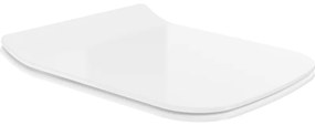Mexen Cube capac WC cu cădere lentă, slim, duroplast, alb lucios - 39240000