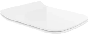 Mexen Cube capac WC cu cădere lentă, slim, duroplast, alb lucios - 39240000