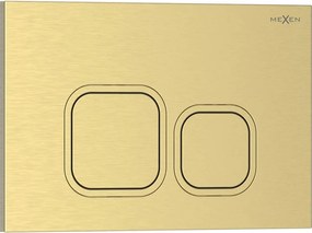 Mexen Tex 03 buton de spălare, auriu periat - 6103-11