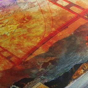 Tablou - Golden Gate, SanFrancisco, California (90x60 cm)