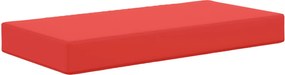 vidaXL Perna de Șezut pentru Exterior Roșu 80 x 40 x 8 cm