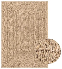 vidaXL Covor ZIZUR aspect iută 160x230 cm, pentru interior și exterior