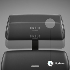 Scaun directorial Diablo V-Modular: Carbon Black