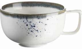 Mäser Ceașcă de cafea Pintar Alb cu punctealbastre 200 ml, L
