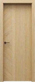 Usa de interior PORTA colectia 4 Elemente - PAMANT model Z1 180-240 mm, Stejar Natural