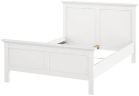 Pat matrimonial alb 140x200 cm Paris – Tvilum