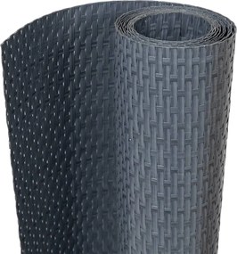 vidaXL Paravan pentru balcon, antracit, 400x100 cm, poliratan