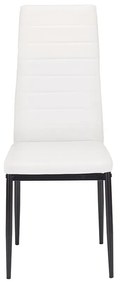 Scaun de masă Tino NOVA în alb și negru