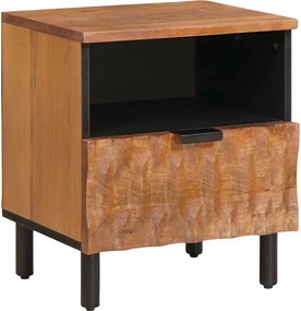 vidaXL Dulap de noapte Maro 40 x 33 x 46 cm Lemn de mango solid