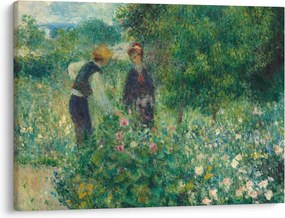 Tablou - Auguste Renoir, Picking Flowers, reproducere (70x50 cm)