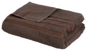 Prosop maro din bumbac din frotir 100x150 cm Simple – Casa Selección