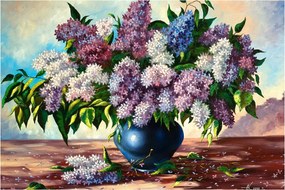 Tablou - Buchet de liliac (90x60 cm)