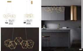 Lustra LED moderna design deosebit NEBULA 47cm
