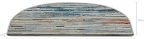 Covorașe pentru scări 16 buc. 20x65 cm Plain Sky – Vitaus