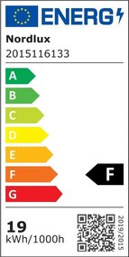 Plafoniera LED design silm IP54 Oja 42 baie alb 3000-4000K 2015116133 NL