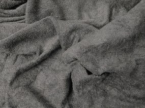 Cearsaf Frotir cu elastic EXCLUSIVE 160x200 cm gri inchis