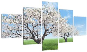 Tablou cu copaci (125x70 cm), în 40 de alte dimensiuni noi