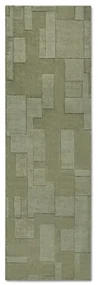 Covor tip traversă verde țesut manual din lână 80x250 cm Wilhelmine – Villeroy&amp;Boch