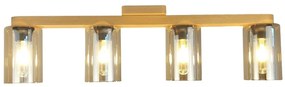 Plafoniera clasica fabricata manual SIENA YELLOW