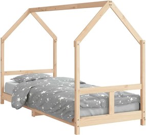 vidaXL Cadru de pat pentru copii, 80x200 cm, lemn masiv de pin