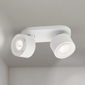 Plafoniera cu 2 Spoturi LED directionabile SPECTER alba