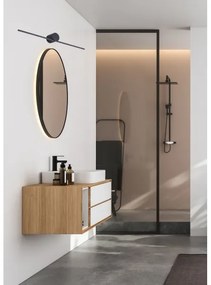 Aplică LED pentru oglindă Zuma Line W89949-6W-BK CAMARA LED/6W/230V IP44 negru