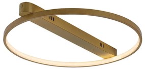 Rabalux 71347 - Plafonieră LED BELIZA LED/45W/230V 3000K 50x55 cm auriu