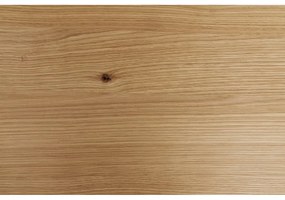 Masă de dining cu blat cu aspect de lemn de stejar 100x220 cm Heaven – Actona