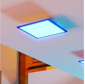 Eglo 901505-LED RGBW Plafonieră dimabilă MORADILLO-Z LED/14W/230V 30x30cm neagră